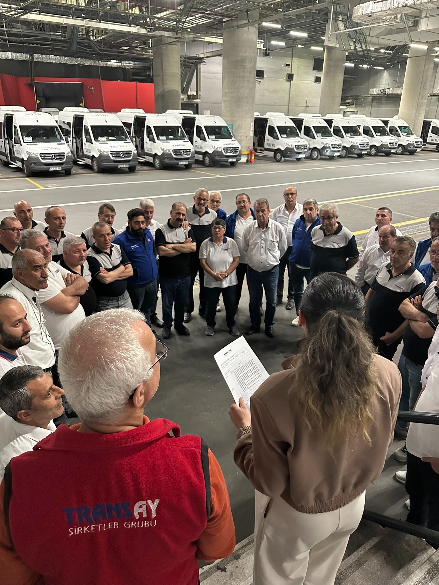 Transay saha ve araç operasyon toplantısı