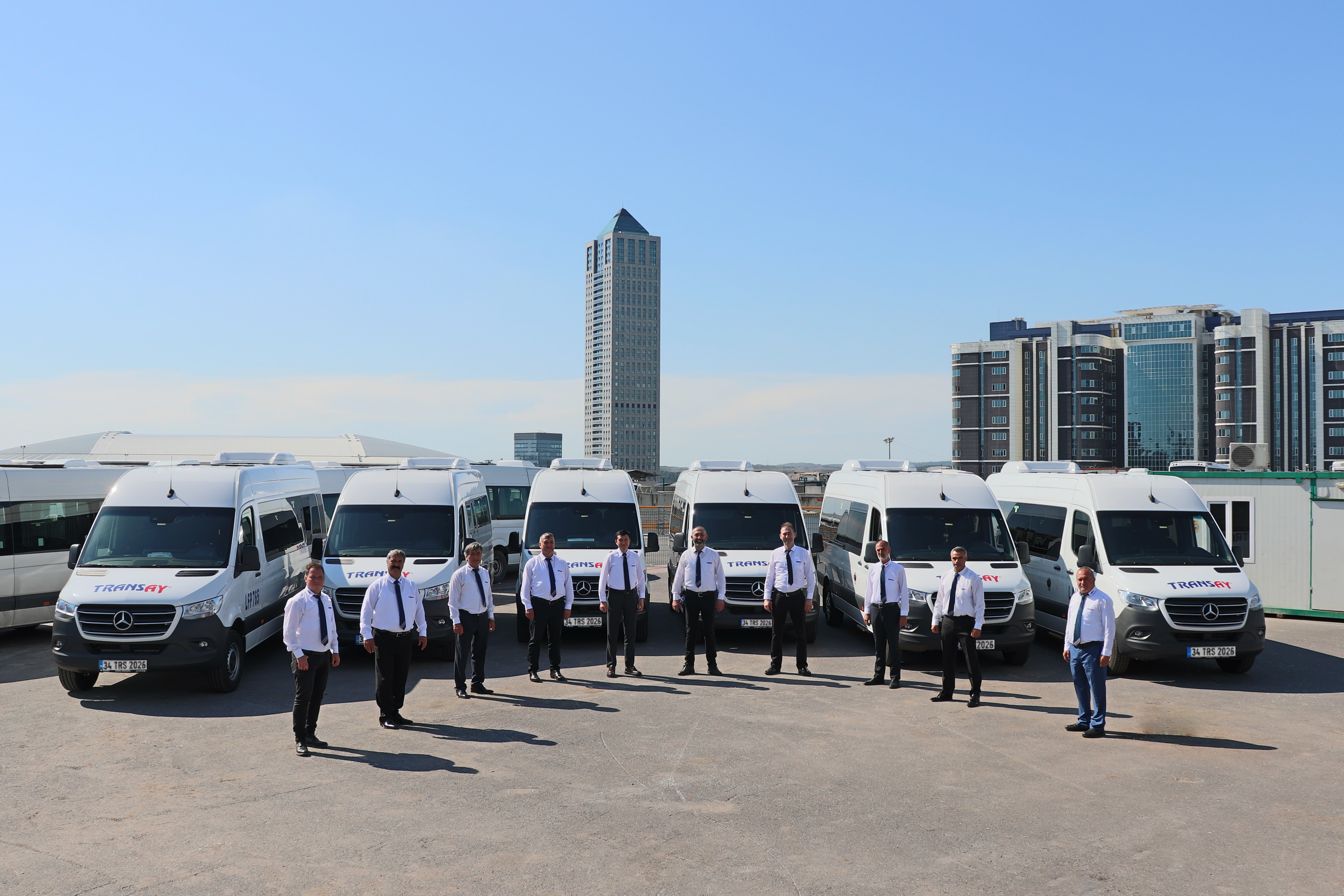 Transay personel servis filosu